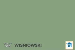 wisniowski-unipro-sectional-garage-doors-colour-pale-green